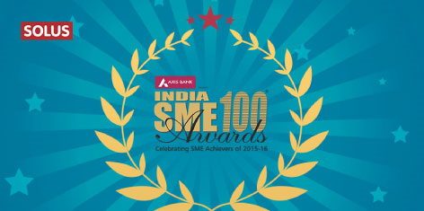 Solus is now recognized as one of India’s top 100 Small and Medium Enterprises